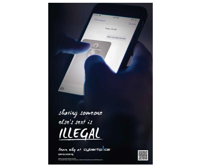 Illegal (Non-Consensual Distribution of Intimate Images) Poster
