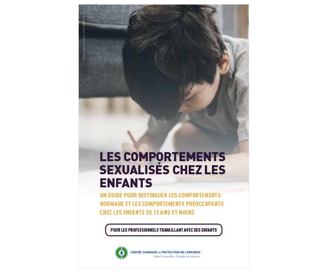 Les comportements sexualisés chez les enfants : Un guide pour distinguer les comportements normaux et les comportements préoccupants chez les enfants 