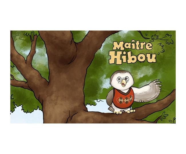 Maître Hibou - Livre vidéo à lire en karaoké