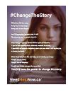 Image: Need Help Now #ChangeTheStory Manifesto Poster