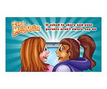 Image: Zoe & Molly Online: If Asked to Share and Your Parents Aren't Aware, Say No Video Read-Along Comic Book