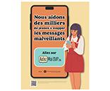 Image: Affiche – AidezMoiSVP.ca « Nous aidons des milliers »